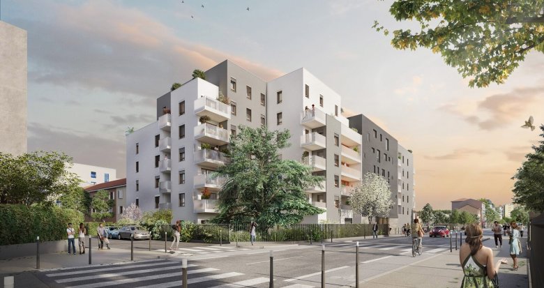 Achat / Vente immobilier neuf Villeurbanne à deux pas du campus de La Doua (69100) - Réf. 13051