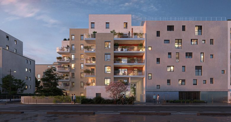 Achat / Vente immobilier neuf Villeurbanne à deux pas du campus de La Doua (69100) - Réf. 13051