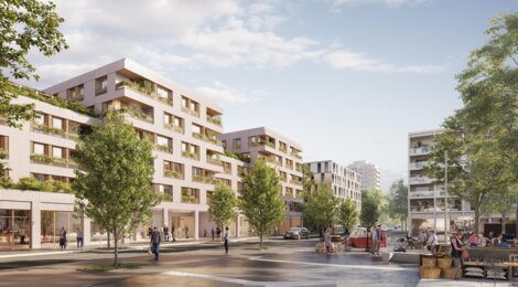 Programme immobilier neuf Résidence LES PRALINES - Bron : logements séniors près du Pôle Hospitalier, espaces généreux et dynamisme local (69500) - Référence : 15616