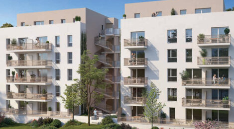 Programme immobilier neuf Le Clos de la Verrerie - Givors cadre de vie pratique proche Lyon et transports TER (69700) - Référence : 17087
