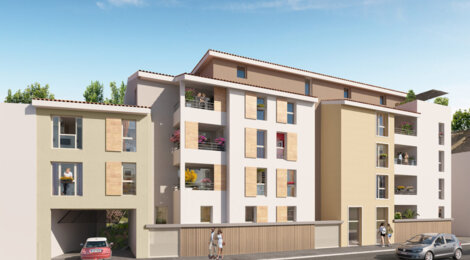 Programme immobilier neuf Square République - Givors proche gare avec cœur d’îlot végétalisé (69700) - Référence : 17009