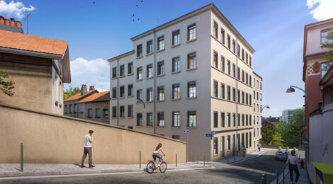 Programme immobilier neuf L'ÉBENISTERIE (69) - Lyon 4e au coeur de Croix-Rousse à proximité du Parc de la Tête d’Or (69004) - Référence : 9464