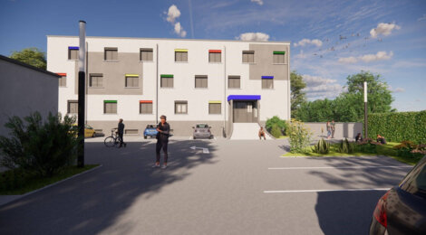 Programme immobilier neuf LE 67 EUROPE - Pierre-Bénite : logements neufs à deux pas du parc Georges Manillier, confort et sécurité (69600) - Référence : 12260