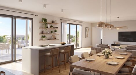 Programme immobilier neuf Lumiflore - Saint-Genis-Laval proche métro B (69230) - Référence : 16018