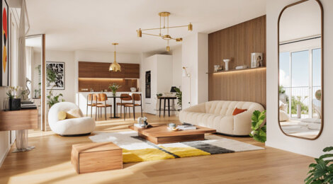 Programme immobilier neuf Les Terrasses de Chantegrillet - Sainte-Foy-lès-Lyon proche du Vallon des Sources (69110) - Référence : 16098