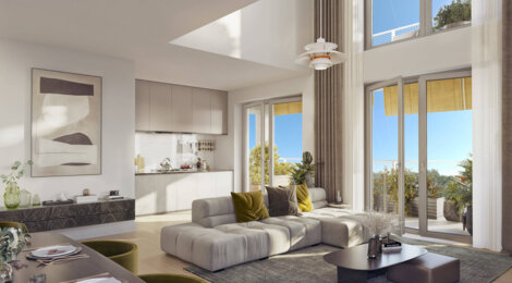 Programme immobilier neuf L'archipel - Vénissieux : logements neufs sécurisés et verdoyants proche des commodités (69200) - Référence : 15094