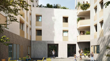 Programme immobilier neuf L'INSTANT - Vénissieux près de la Place Bellecour en métro D (69200) - Référence : 17142
