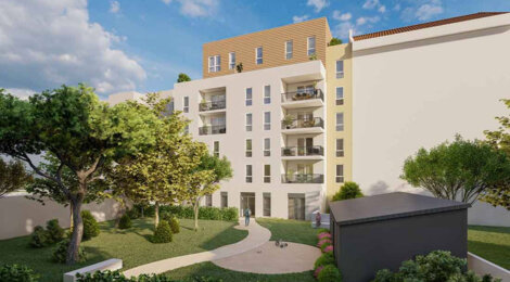 Programme immobilier neuf SERENITY - Vénissieux : Résidence studio–T4 avec cadre résidentiel et confort optimisé proche des transports (69200) - Référence : 17140