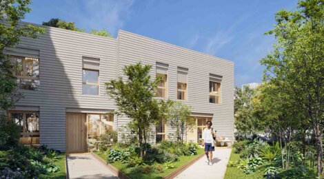 Programme immobilier neuf Vues Ciel - Villeurbanne : logements neufs écologiques et lumineux proche des transports (69100) - Référence : 15374