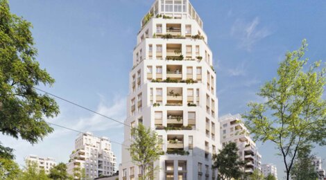 Programme immobilier neuf Vues Ciel - Villeurbanne : logements neufs écologiques et lumineux proche des transports (69100) - Référence : 15374