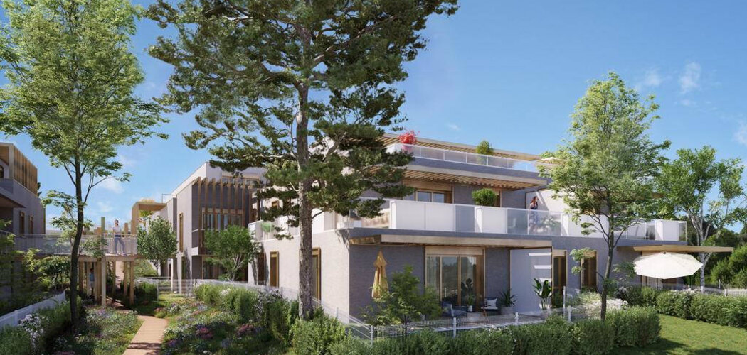 Programme immobilier neuf L'Écrin - Décines-Charpieu : Résidence T2–T5 avec cadre résidentiel et confort optimisé proche des commodités (69150) - Référence : 14773