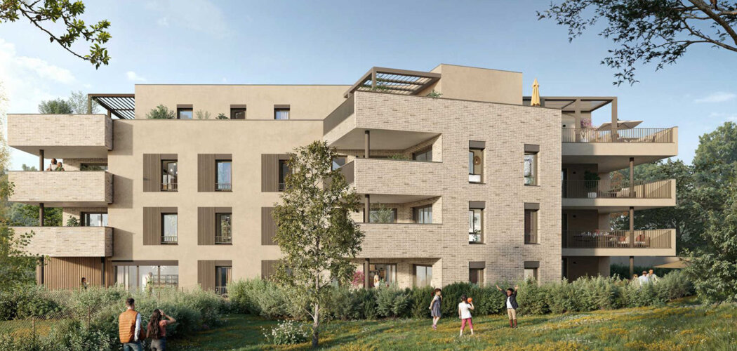 Programme immobilier neuf ALLURE - Genas résidence contemporaine proche de Lyon (69740) - Référence : 18176