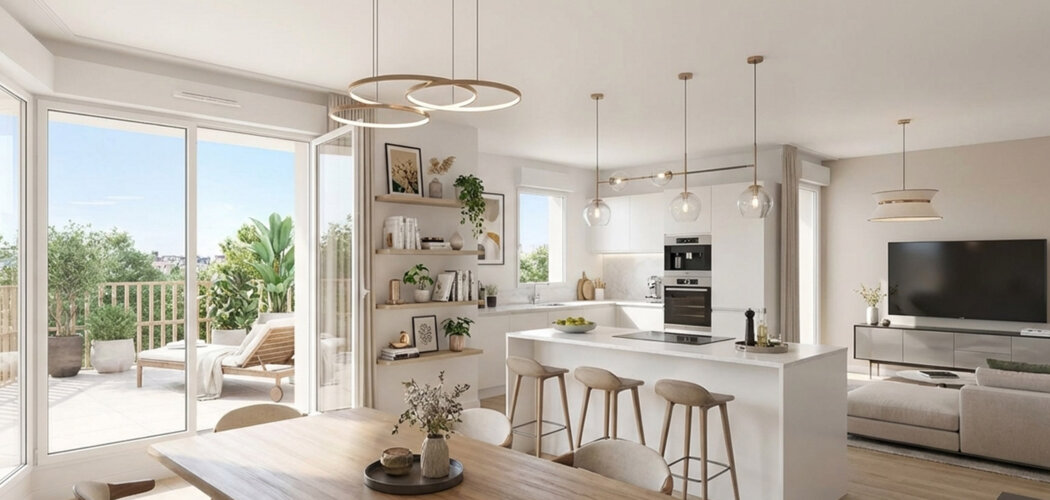 Programme immobilier neuf Le Clos de la Verrerie - Givors cadre de vie pratique proche Lyon et transports TER (69700) - Référence : 17087