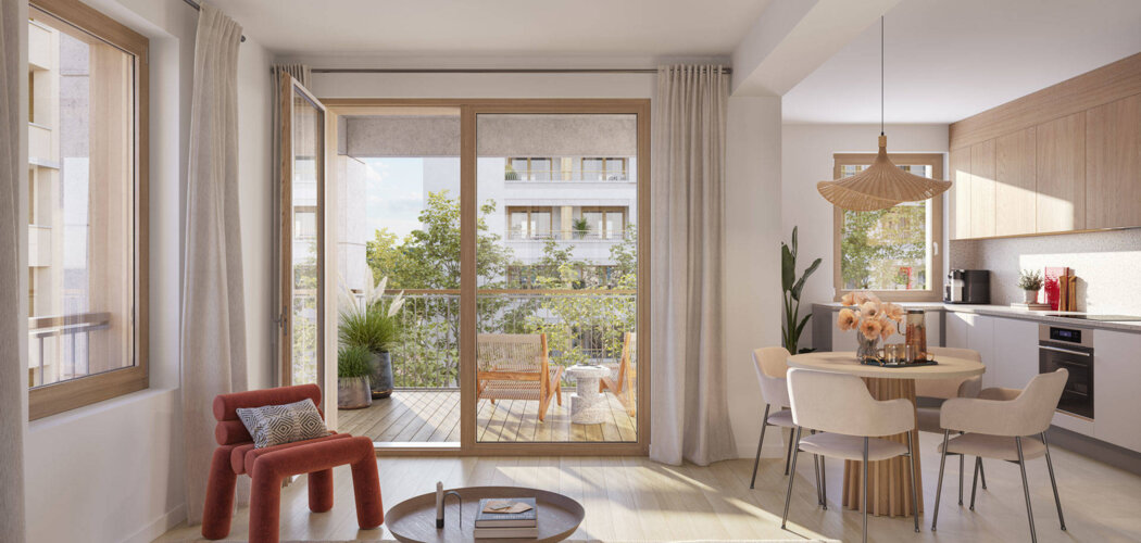 Programme immobilier neuf Zéphyr - Lyon 02 coeur du quartier Confluence proche transports (69002) - Référence : 16538