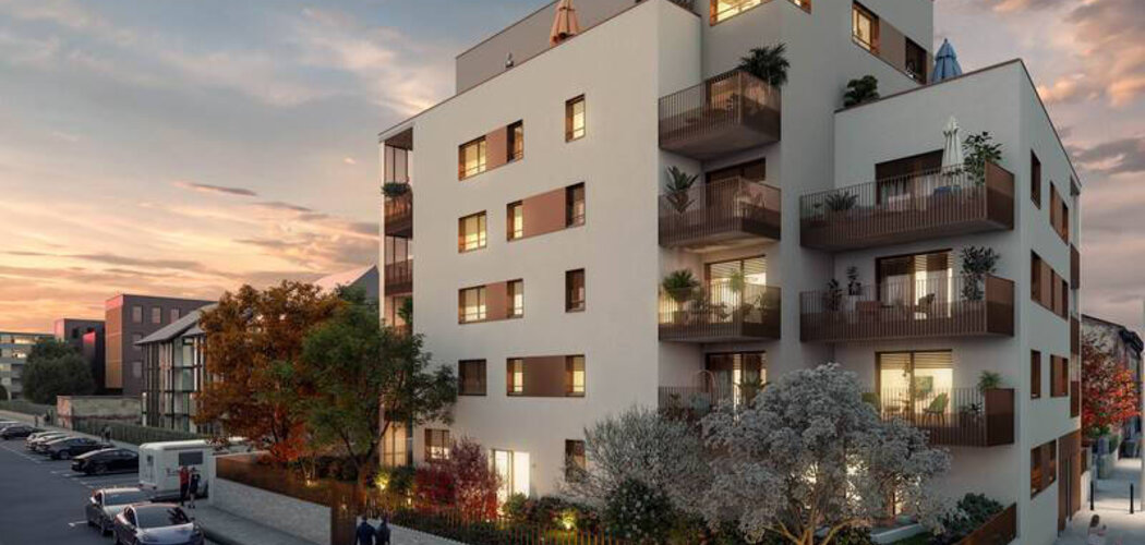 Programme immobilier neuf Luméa - Lyon 08 appartements avec extérieur proches du tram T2 (69008) - Référence : 17517