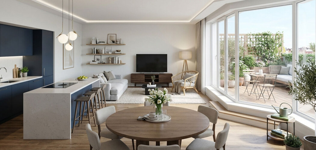 Programme immobilier neuf L'Atelier Delore - Lyon 08 Grand Trou à 12 min à pied du tram T4 (69008) - Référence : 17240