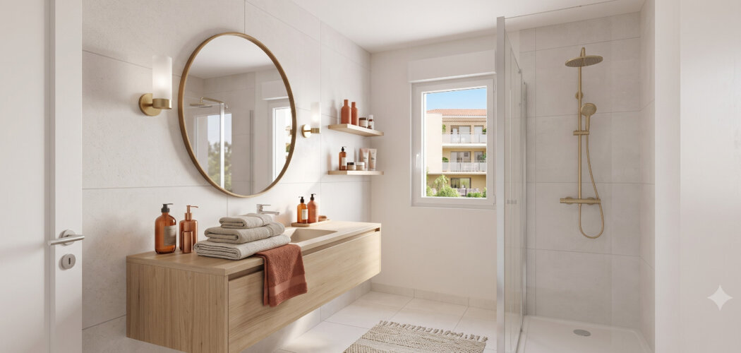 Programme immobilier neuf ESPRIT CRÉPIEUX - Rillieux-la-Pape : Résidence T1–T4 avec cadre résidentiel et confort optimisé proche des commodités (69140) - Référence : 14590