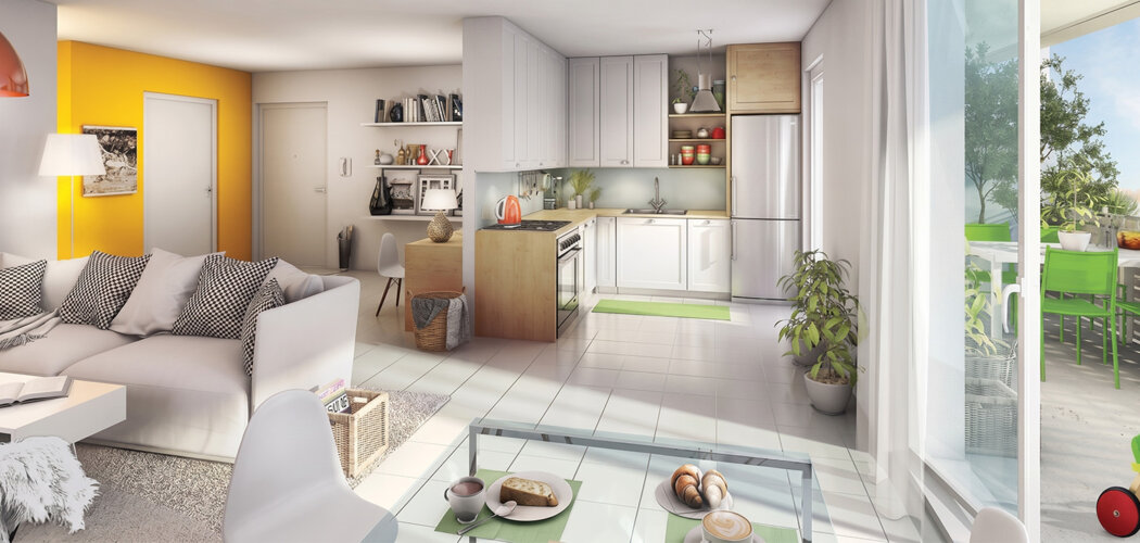 Programme immobilier neuf So New - Rillieux-la-Pape, une résidence contemporaine aux portes de Lyon (69140) - Référence : 17581