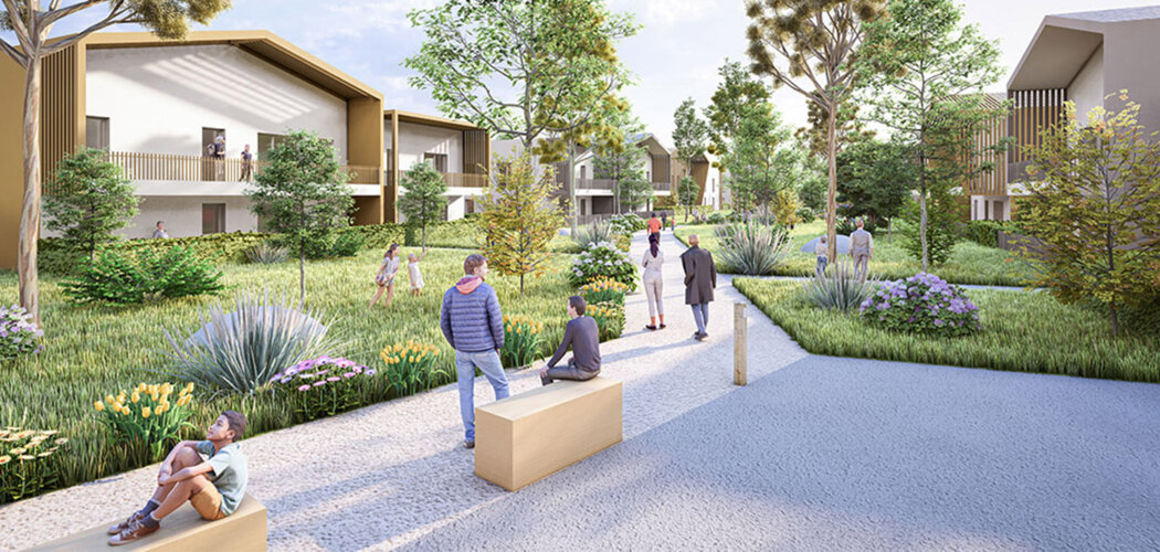 Programme immobilier neuf Résidence Jean Bouin - Saint-Priest quartier Revaison proche du bus C25 (69800) - Référence : 16026