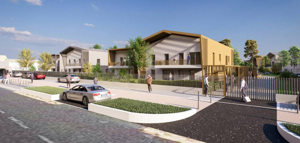 Programme immobilier neuf Résidence Jean Bouin - Saint-Priest quartier Revaison proche du bus C25 (69800) - Référence : 16026