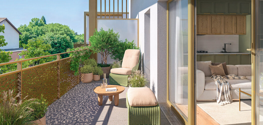 Programme immobilier neuf ATRIA - Saint-Priest résidence conviviale près du centre-ville (69800) - Référence : 17307