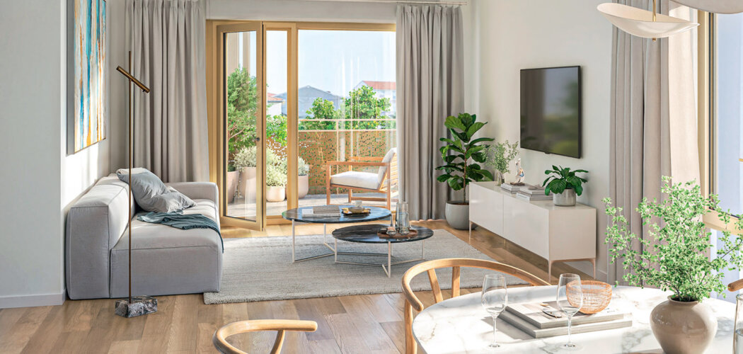 Programme immobilier neuf ATRIA - Saint-Priest résidence conviviale près du centre-ville (69800) - Référence : 17307