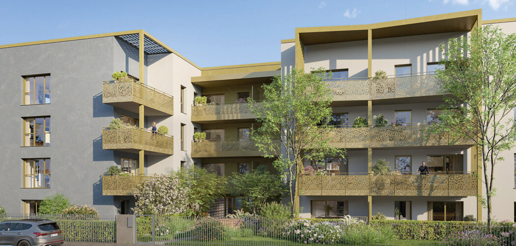 Programme immobilier neuf ATRIA - Saint-Priest résidence conviviale près du centre-ville (69800) - Référence : 17307