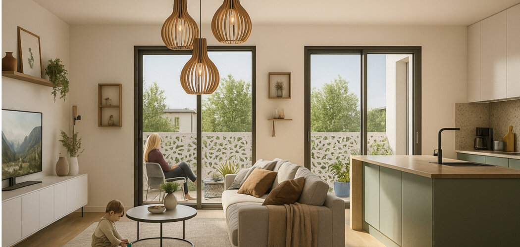 Programme immobilier neuf PATIO VILLAGE - TVA 5,5% - Vaulx-en-Velin Village près transports et commodités (69120) - Référence : 16033