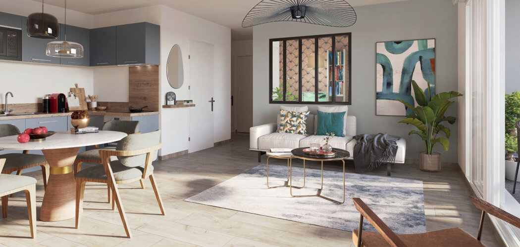 Programme immobilier neuf ARBOREA - Vénissieux appartements neufs proche tram T6 et Lyon (69200) - Référence : 17081
