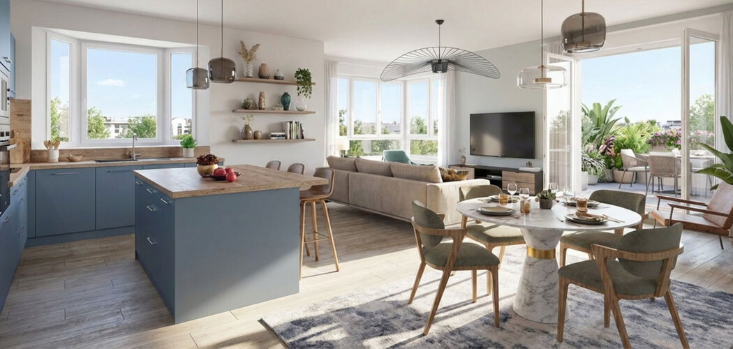 Programme immobilier neuf ARBOREA - Vénissieux appartements neufs proche tram T6 et Lyon (69200) - Référence : 17081