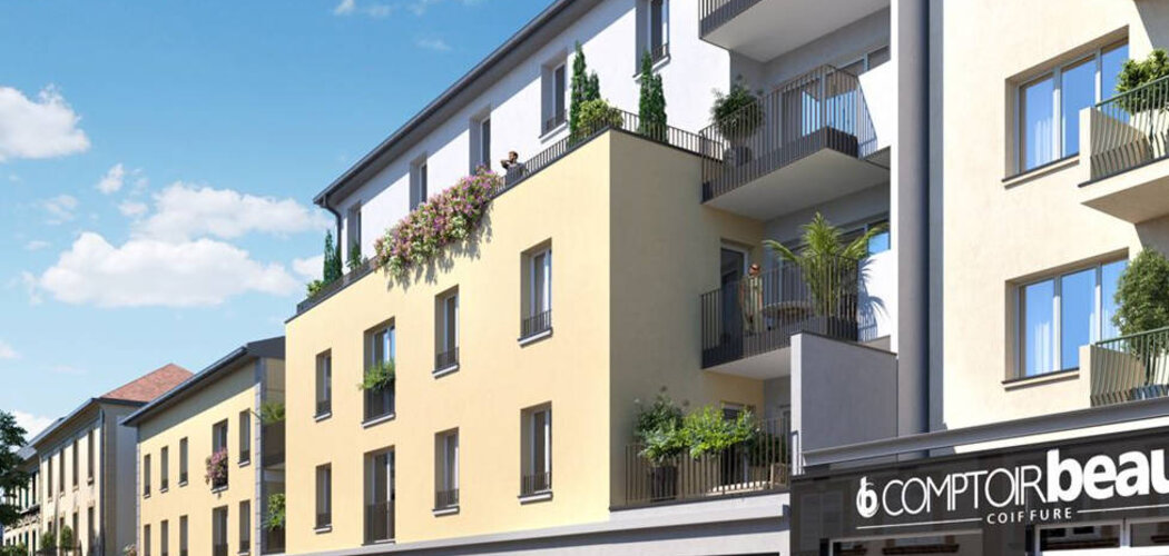 Programme immobilier neuf Les Terrasses Saint-Germain - Vénissieux vivre au calme aux portes de Lyon (69200) - Référence : 12097