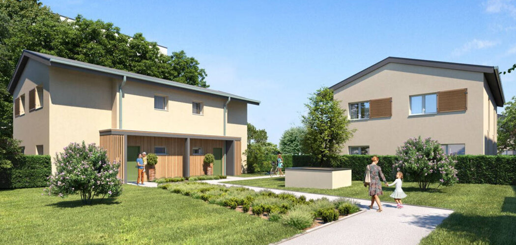 Programme immobilier neuf Les Terrasses Saint-Germain - Vénissieux vivre au calme aux portes de Lyon (69200) - Référence : 12097